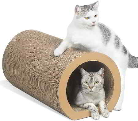 rascador tipo tunel para gatos